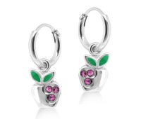 Kids Earring Charms Cutie Apple HO-10-CH-205